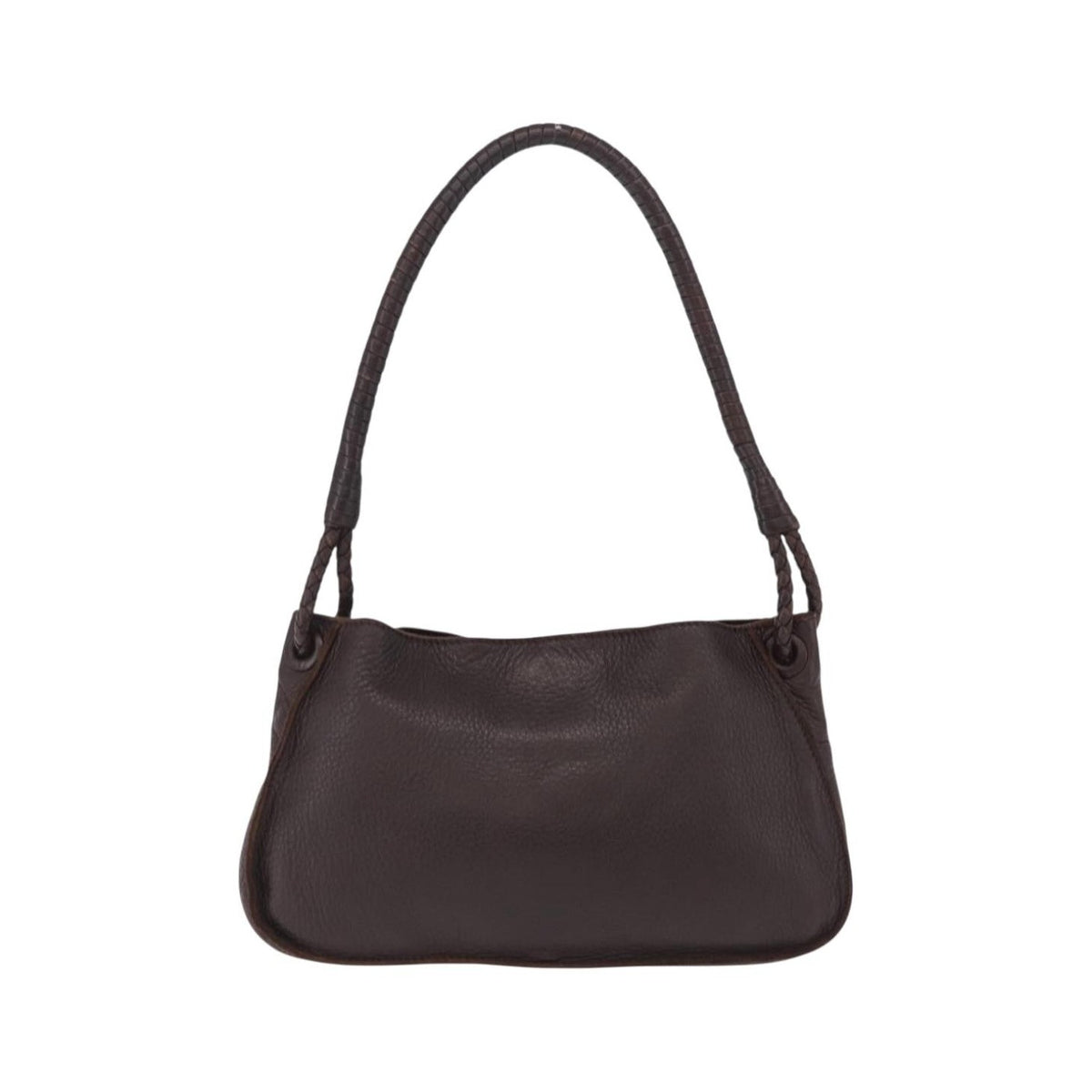 Bottega Veneta Shoulder Leather, Brown, Leather, Shoulder Bag