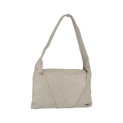 Bottega Veneta Shoulder Leather, Gray, Leather, Shoulder Bag