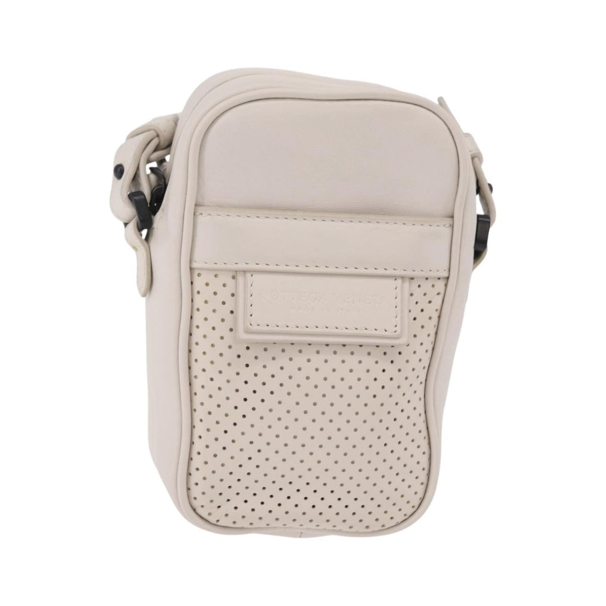 Bottega Veneta Shoulder Leather, White, Leather, Shoulder Bag