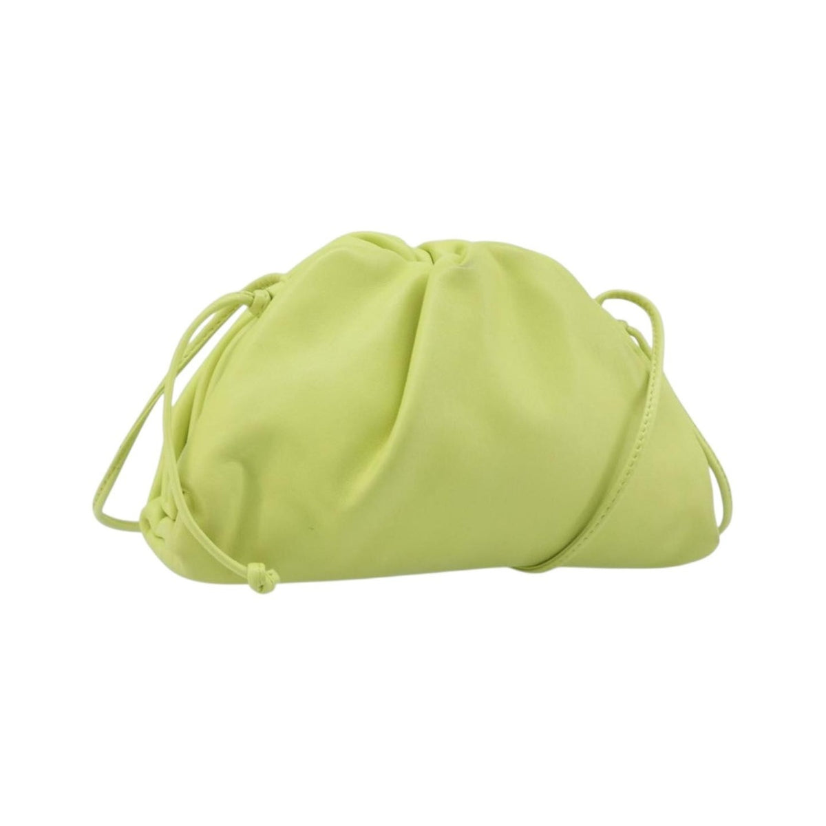 Bottega Veneta The Pouch Coin Purse Leather, Green, Leather, Clutch