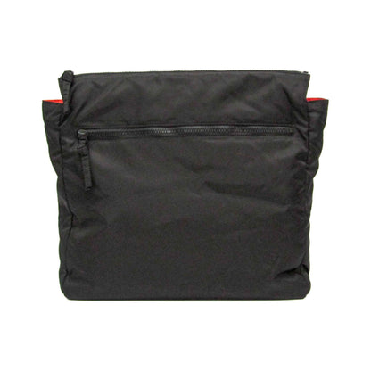 Bottega Veneta Vintage Clutch Nylon, Black, Nylon, Clutch