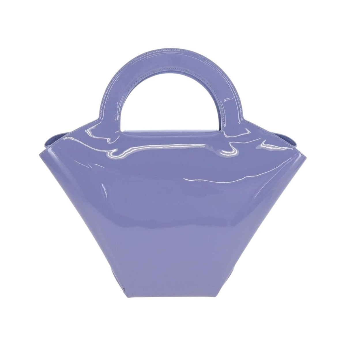 Bottega Veneta Vintage Patent leather, Purple, Patent Leather, Shoulder Bag