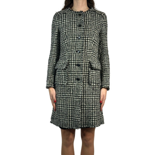 BROOKS BROTHERS Tweed Fringe Coat - Brandsamsara