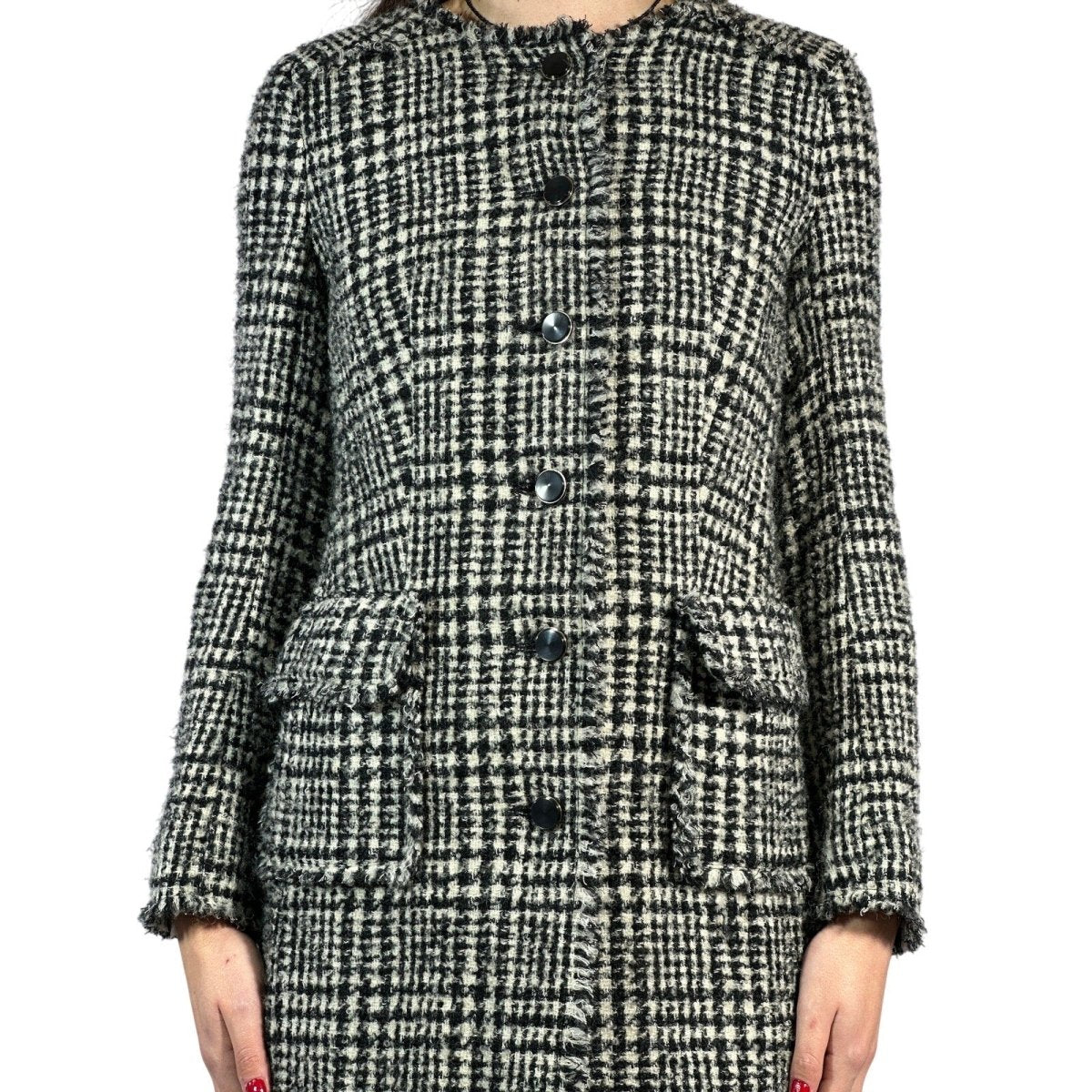 BROOKS BROTHERS Tweed Fringe Coat - Brandsamsara