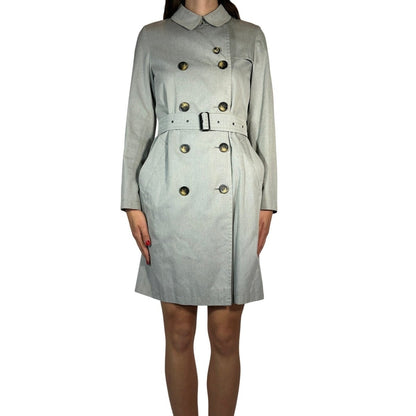 Burberry Double Breasted Trench Coat - Brandsamsara