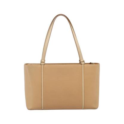 Burberry Handbag Leather, Beige, Leather, Handbag