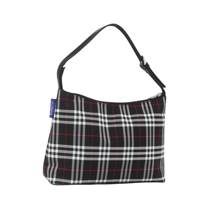 Burberry Nova Check Nylon, Black, Nylon, Handbag