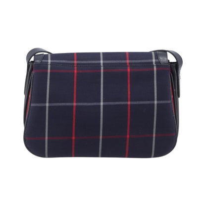 Burberry Nova Check Shoulder Bag Canvas, Navy, Canvas, Shoulder Bag