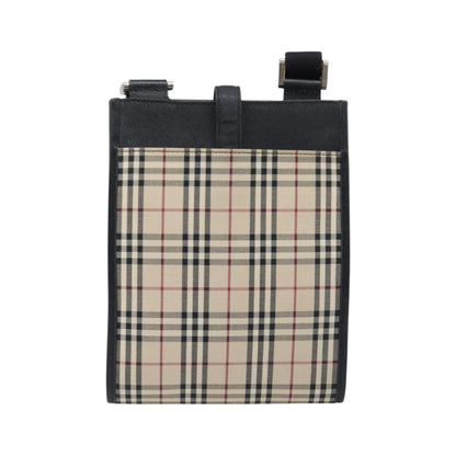 Burberry Nova Check Shoulder Bag Canvas, Beige, Canvas, Shoulder Bag