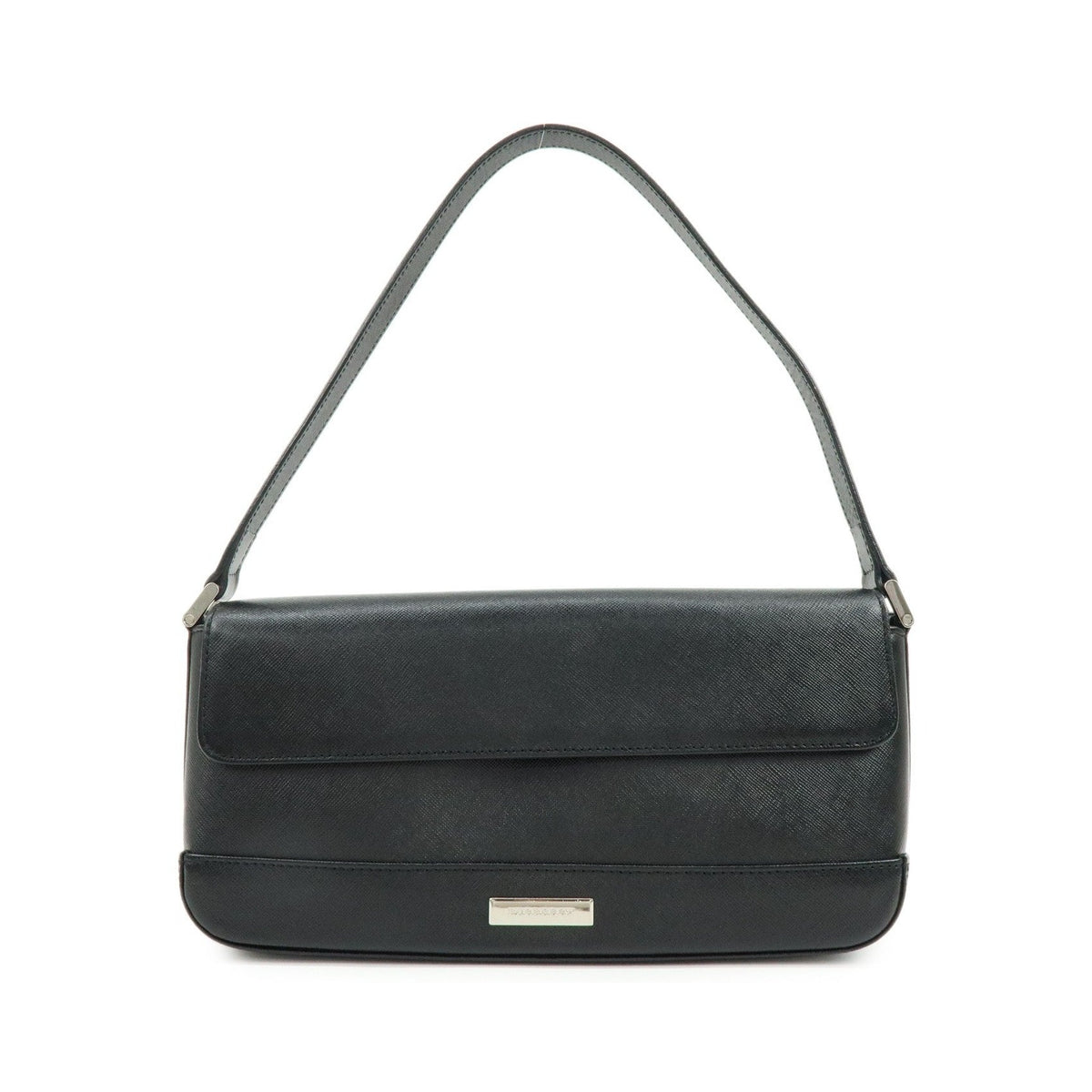 Burberry Shoulder Bag Leather, Black, Leather, Shoulder Bag