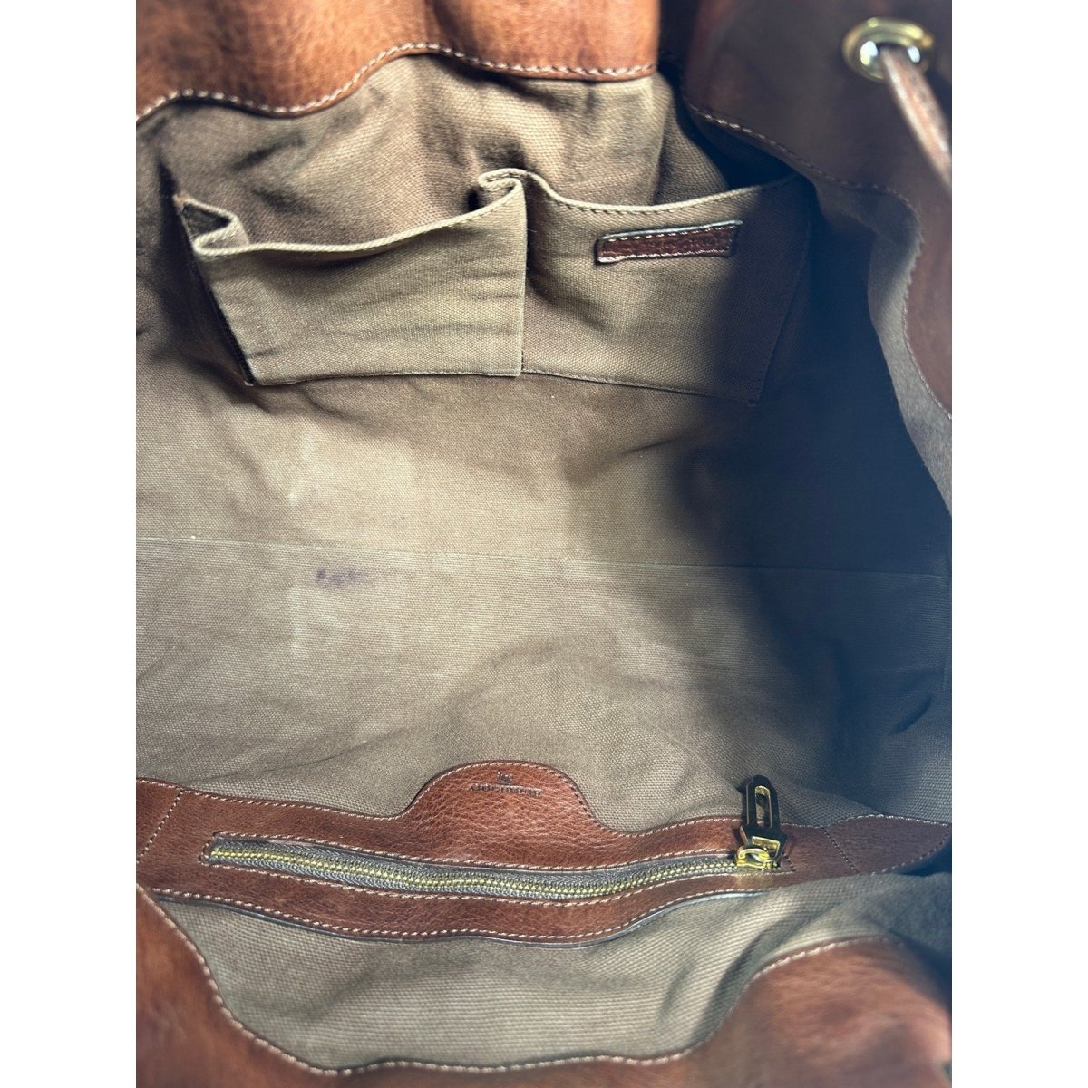 BURBERRY Suede Leather Drawstring Hobo - Brandsamsara