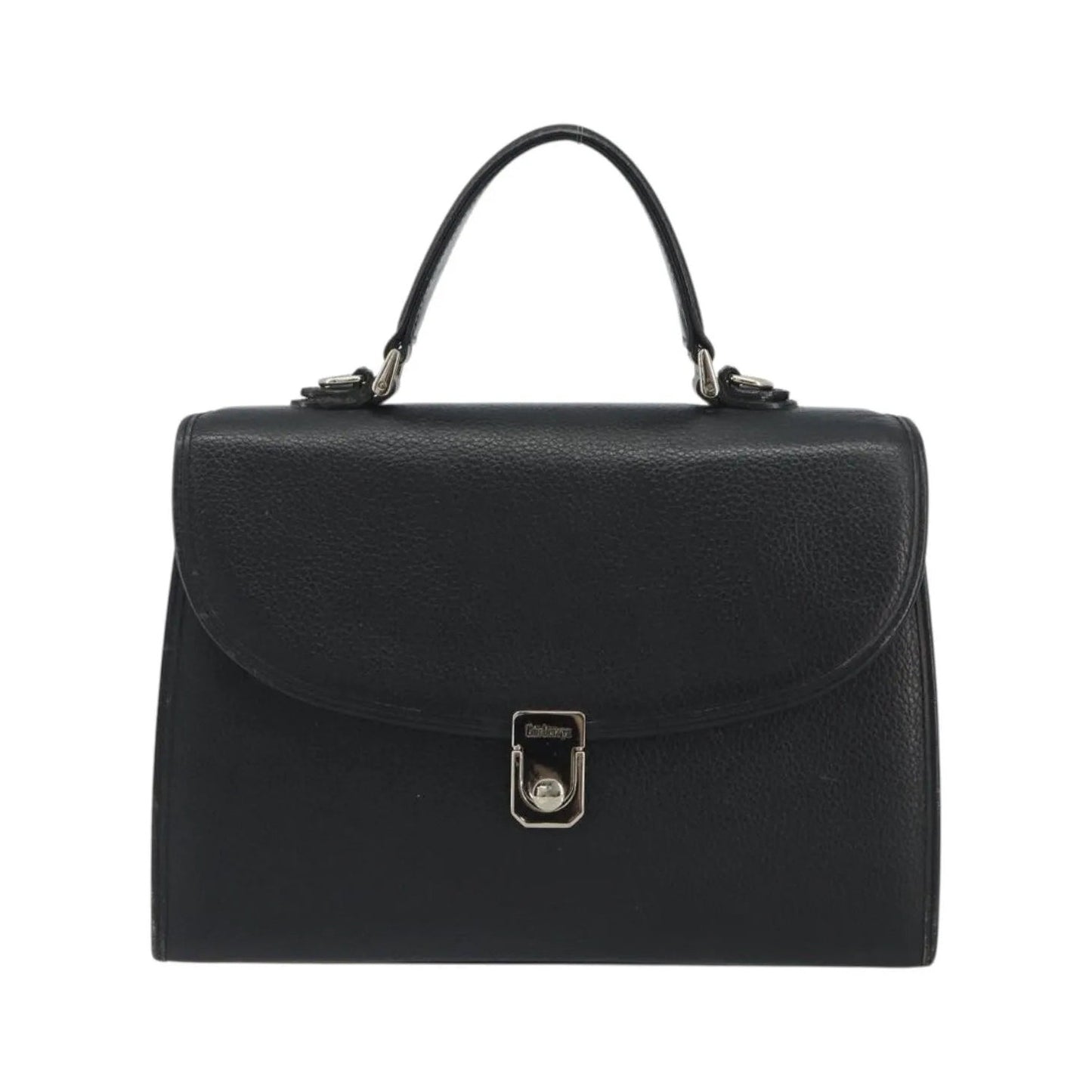 Burberry Vintage Leather, Black, Leather, Handbag