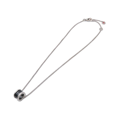 Bvlgari B.Zero1 Save the Children Pendant Sterling Silver with Ceramic, Silver, Sterling Silver, Necklace