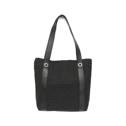Bvlgari Logomania Canvas, Black, Canvas, Tote Bag