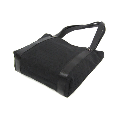 Bvlgari Logomania Canvas, Black, Canvas, Tote Bag