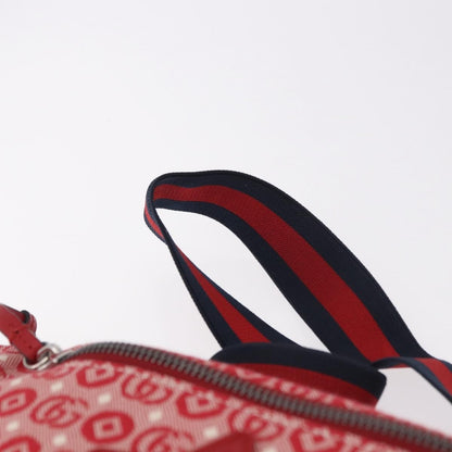 Gucci Children's Belt Printed GG Coated Canvas, Red, Canvas, Handbag
