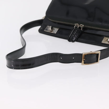 Gucci Shoulder Patent leather, Black, Patent Leather, Shoulder Bag