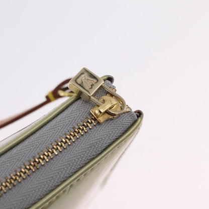 Louis Vuitton Lexington Pochette Monogram Vernis, Beige, Patent Leather, Clutch