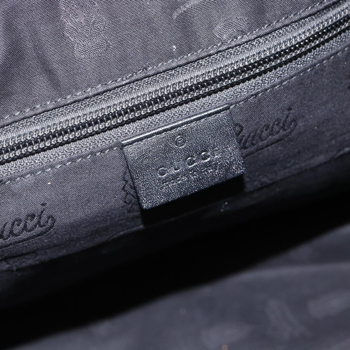 Gucci Zip Messenger GG Imprime, Black, Canvas, Handbag