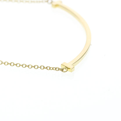 Tiffany & Co. T Smile Pendant 18K Yellow Gold, Gold, Yellow Gold, Necklace