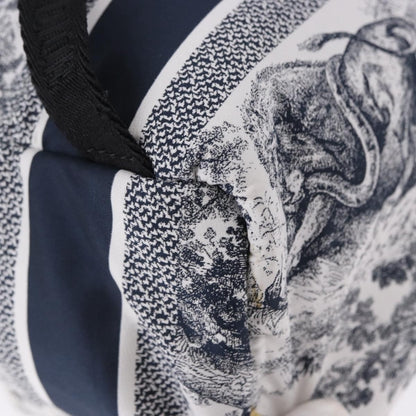 Christian Dior Toile De Jouy Travel Technical Fabric, Navy, Nylon, Backpack
