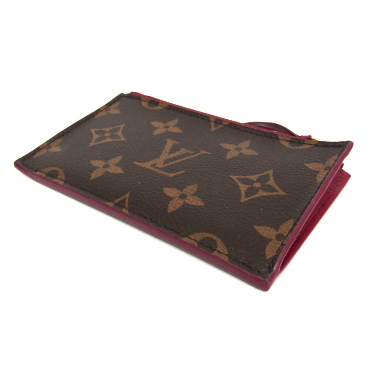 Louis Vuitton Zipped Card Holder NM Monogram Canvas, Brown, Canvas, Card Holder