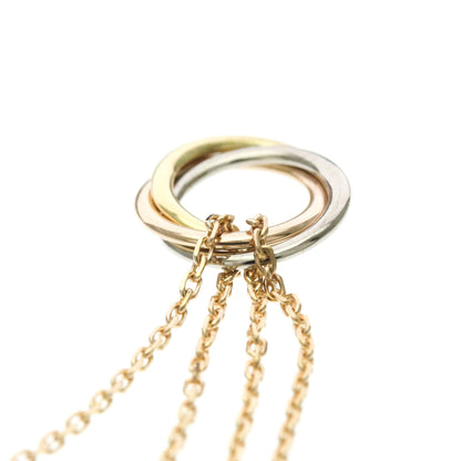 Cartier Trinity Choker 18K Tricolor Gold, Gold, Gold, Necklace