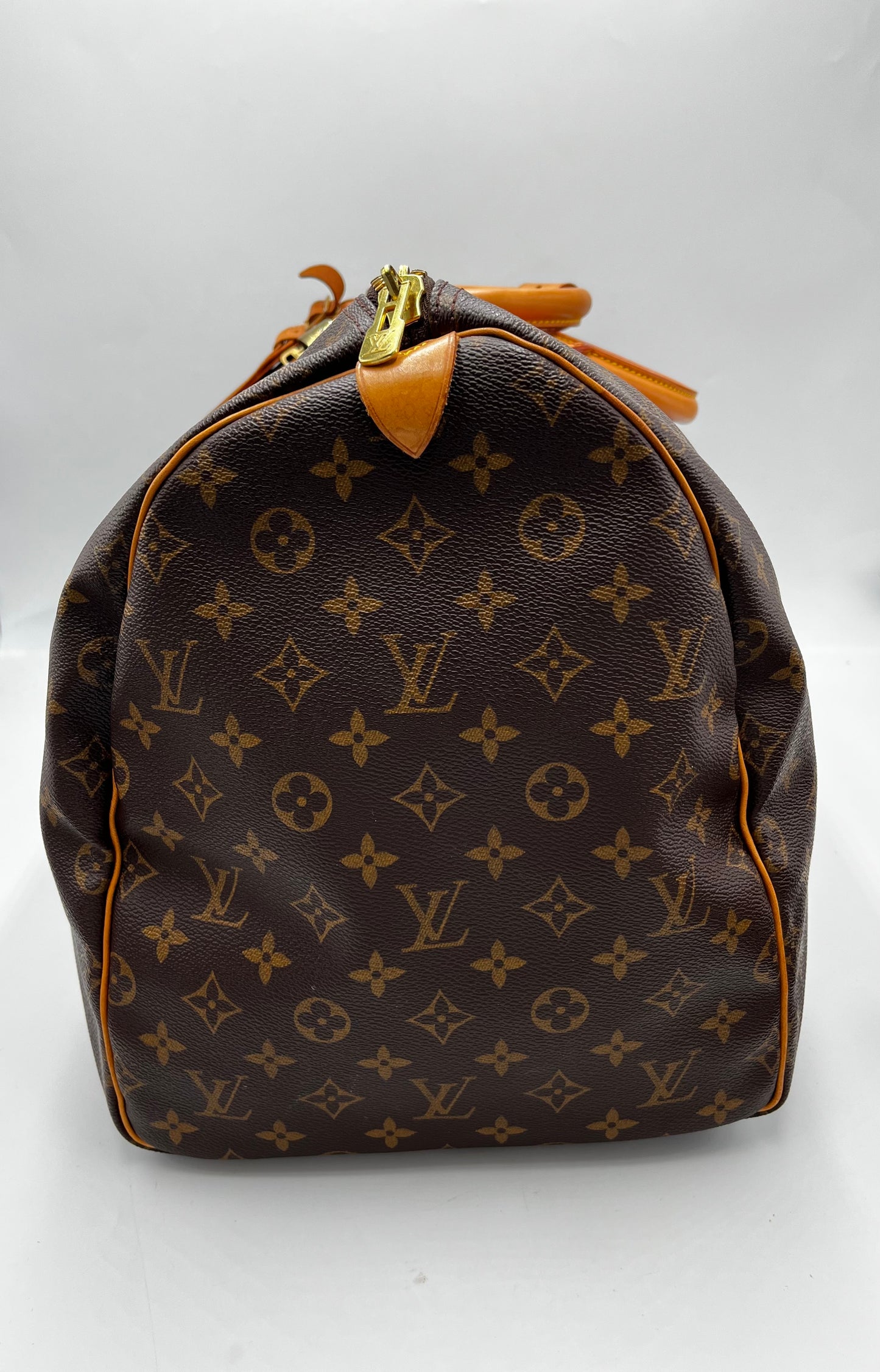 Louis Vuitton Keepall Bag Monogram Canvas, Brown, Canvas, Travel Bag