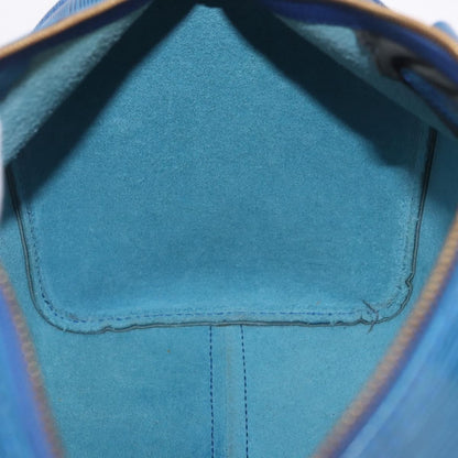 Louis Vuitton Speedy Epi Leather, Blue, Leather, Handbag
