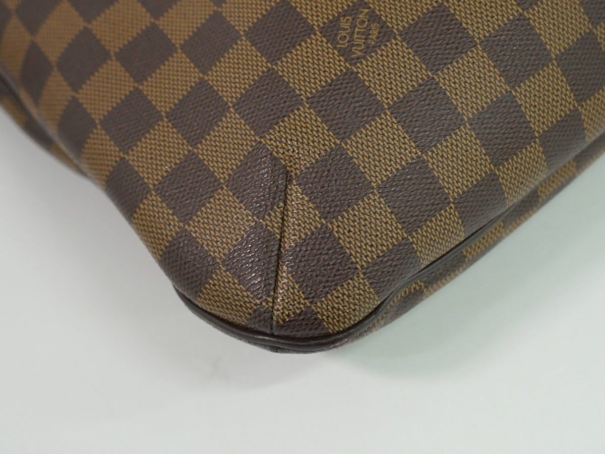Louis Vuitton Bloomsbury Damier Ebene, Brown, Canvas, Shoulder Bag