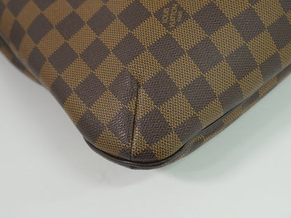 Louis Vuitton Bloomsbury Damier Ebene, Brown, Canvas, Shoulder Bag