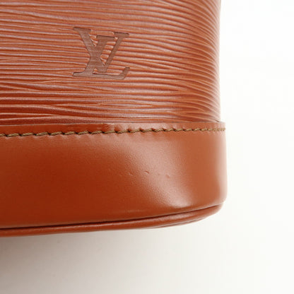 Louis Vuitton Alma Epi Leather, Brown, Leather, Handbag