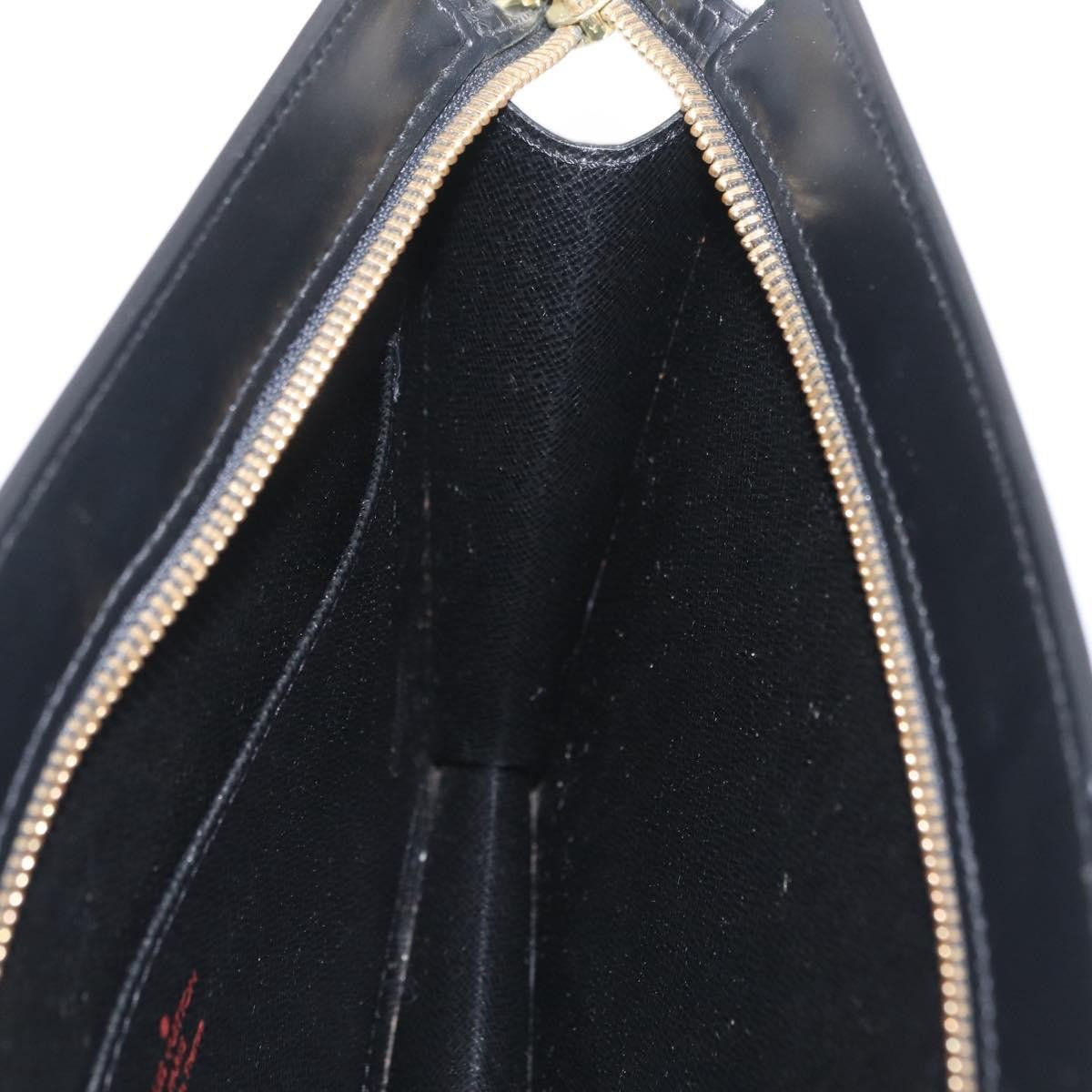 Louis Vuitton Pochette Homme Epi Leather, Black, Leather, Clutch