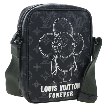 Louis Vuitton Danube Limited Edition Vivienne Monogram Eclipse, Black, Canvas, Shoulder Bag