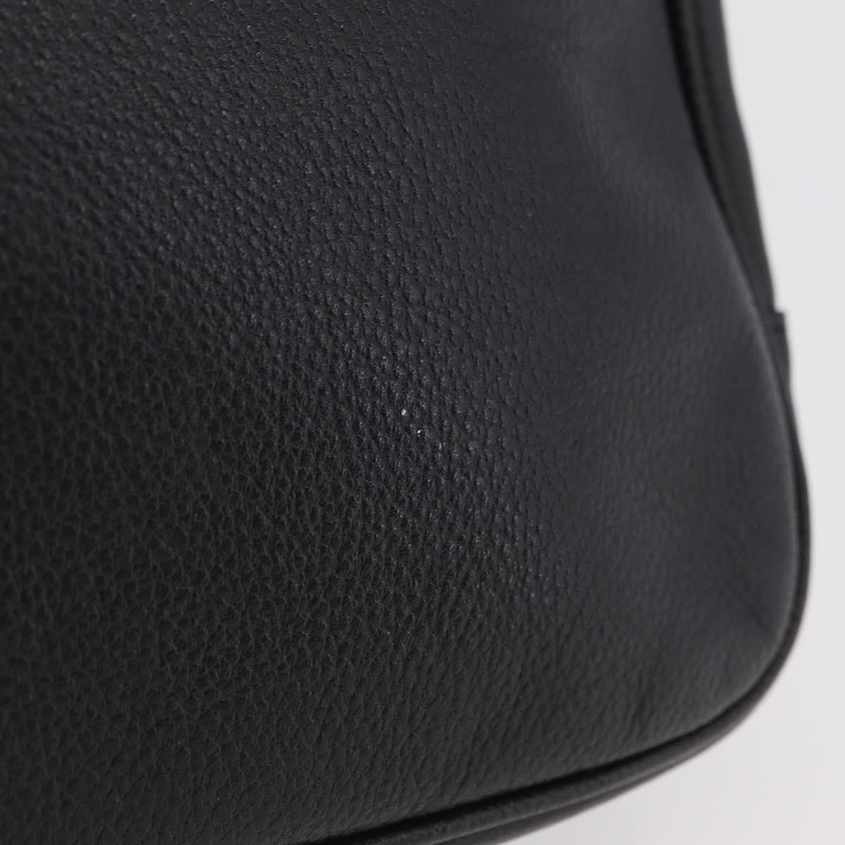Saint Laurent Vintage Shoulder bag Leather, Black, Leather, Shoulder Bag
