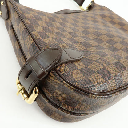 Louis Vuitton Highbury Damier, Brown, Canvas, Handbag