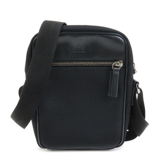 Gucci Shoulder Canvas, Black, Canvas, Shoulder Bag