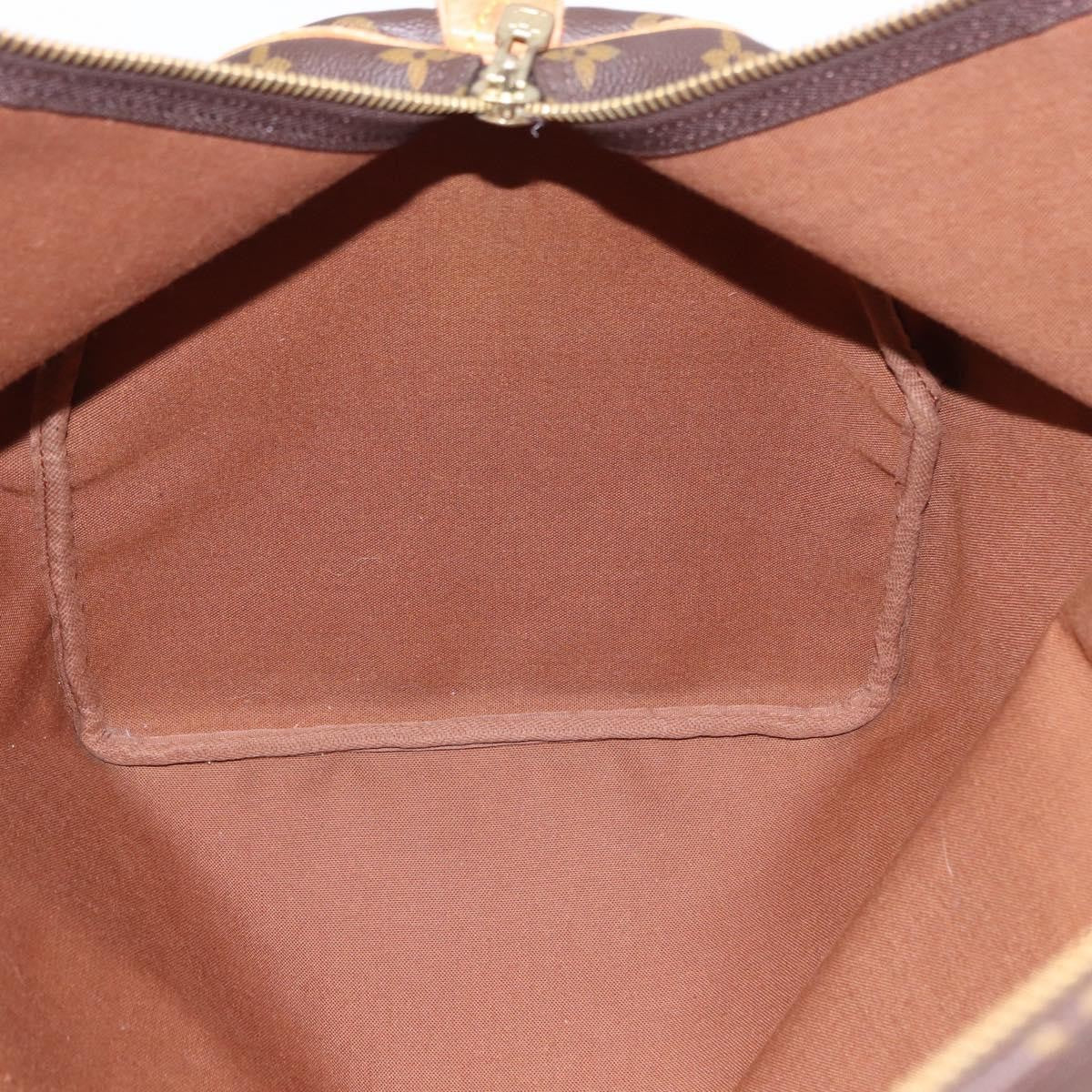 Louis Vuitton Keepall Monogram, Brown, Canvas, Travel Bag