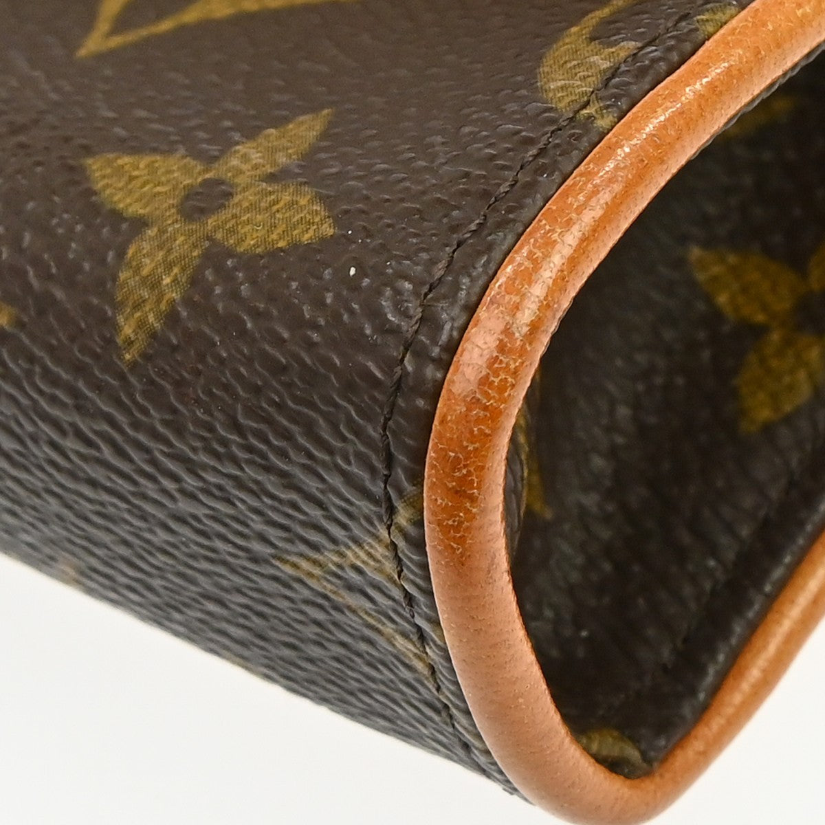Louis Vuitton Florentine Waist Monogram Canvas, Brown, Canvas, Handbag