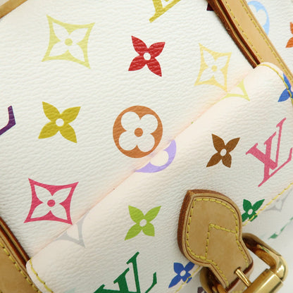 Louis Vuitton Priscilla Monogram Multicolor, White, Canvas, Handbag