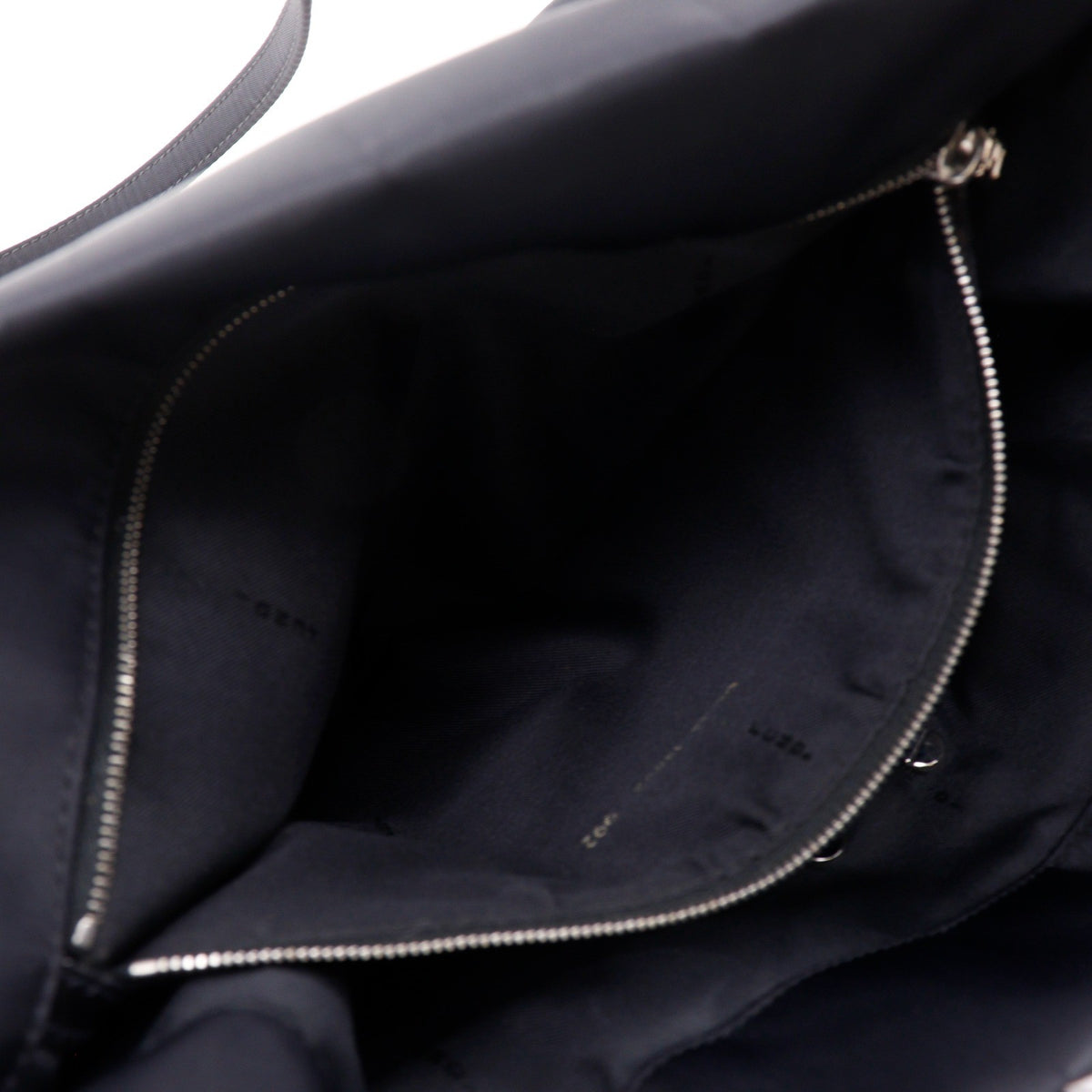 Fendi Vintage FF Nylon, Black, Nylon, Tote Bag