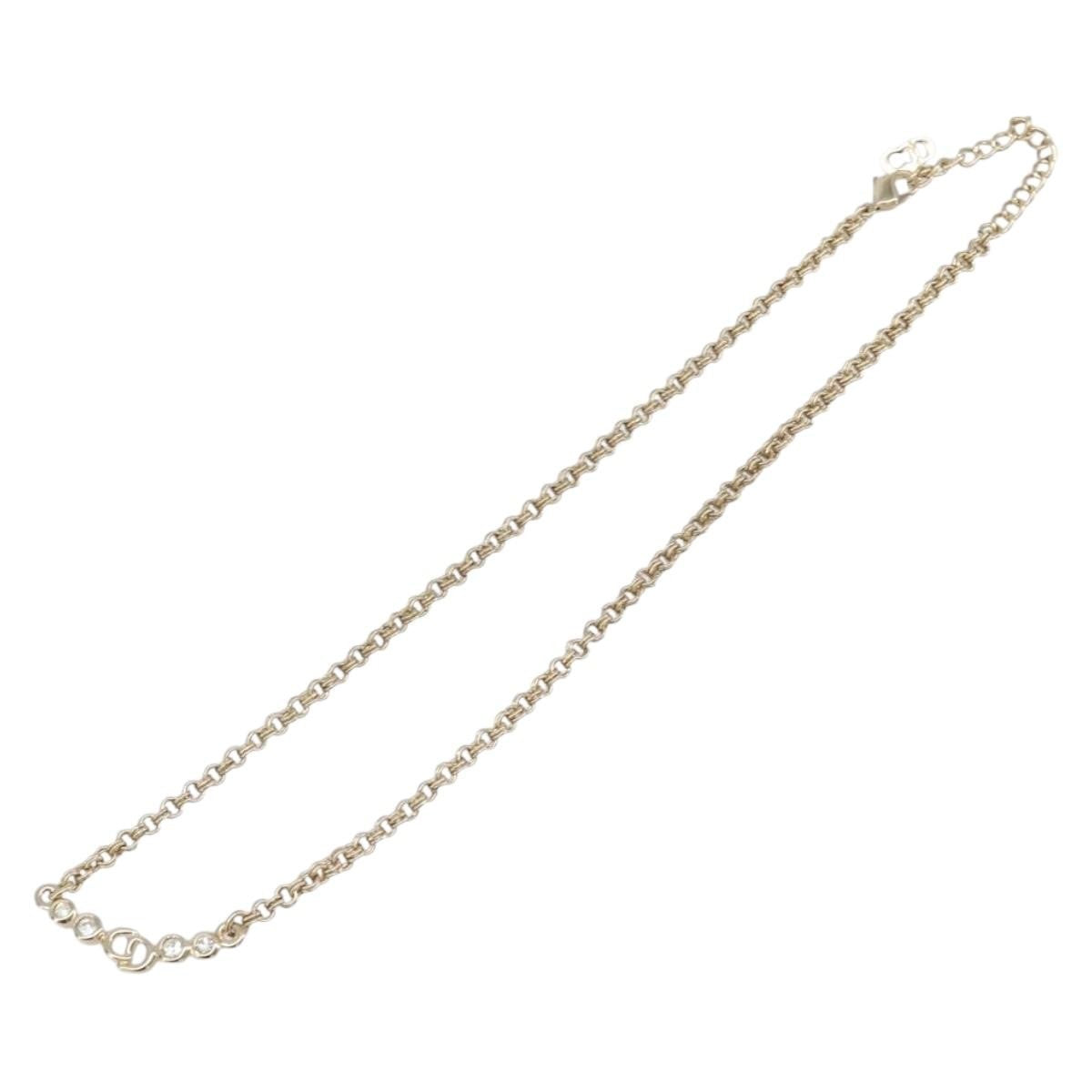 Christian Dior CD Logo Metal, Gold, Metal, Bracelet