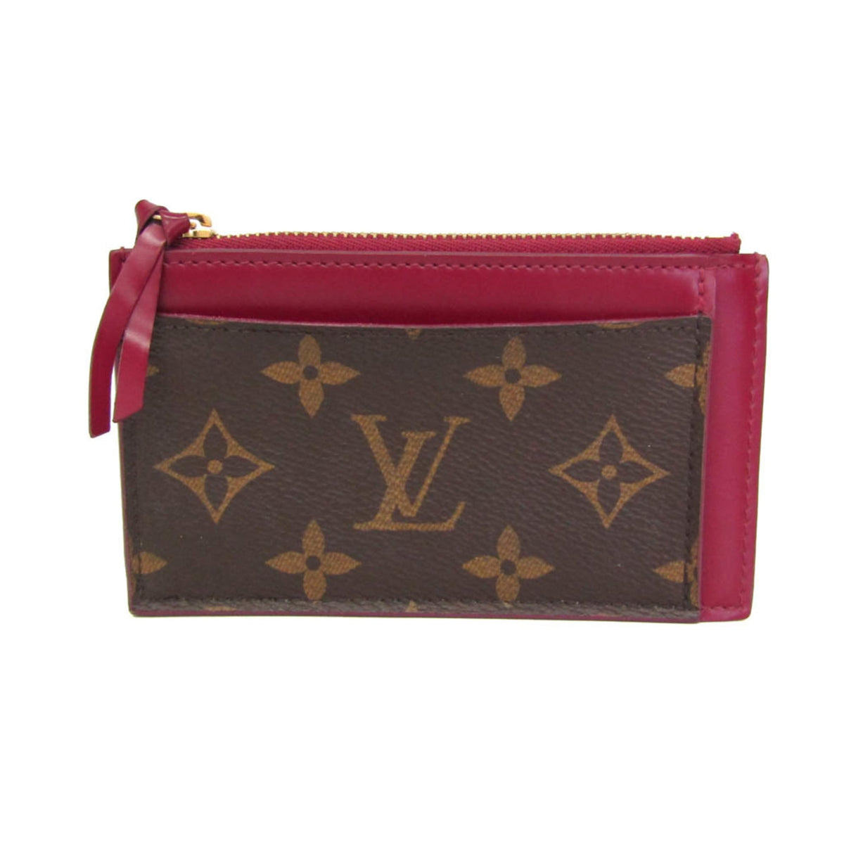 Louis Vuitton Zipped Card Holder NM Monogram Canvas, Brown, Canvas, Card Holder