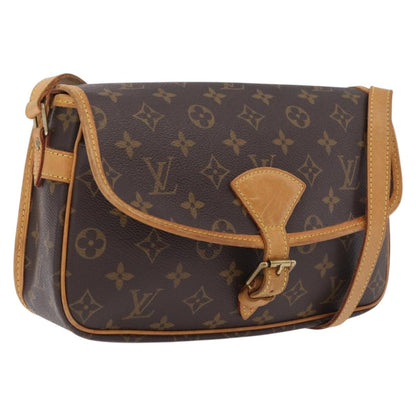 Louis Vuitton Sologne Monogram Canvas, Brown, Canvas, Handbag