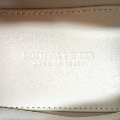 Bottega Veneta Point Leather, White, Other, Shoulder Bag