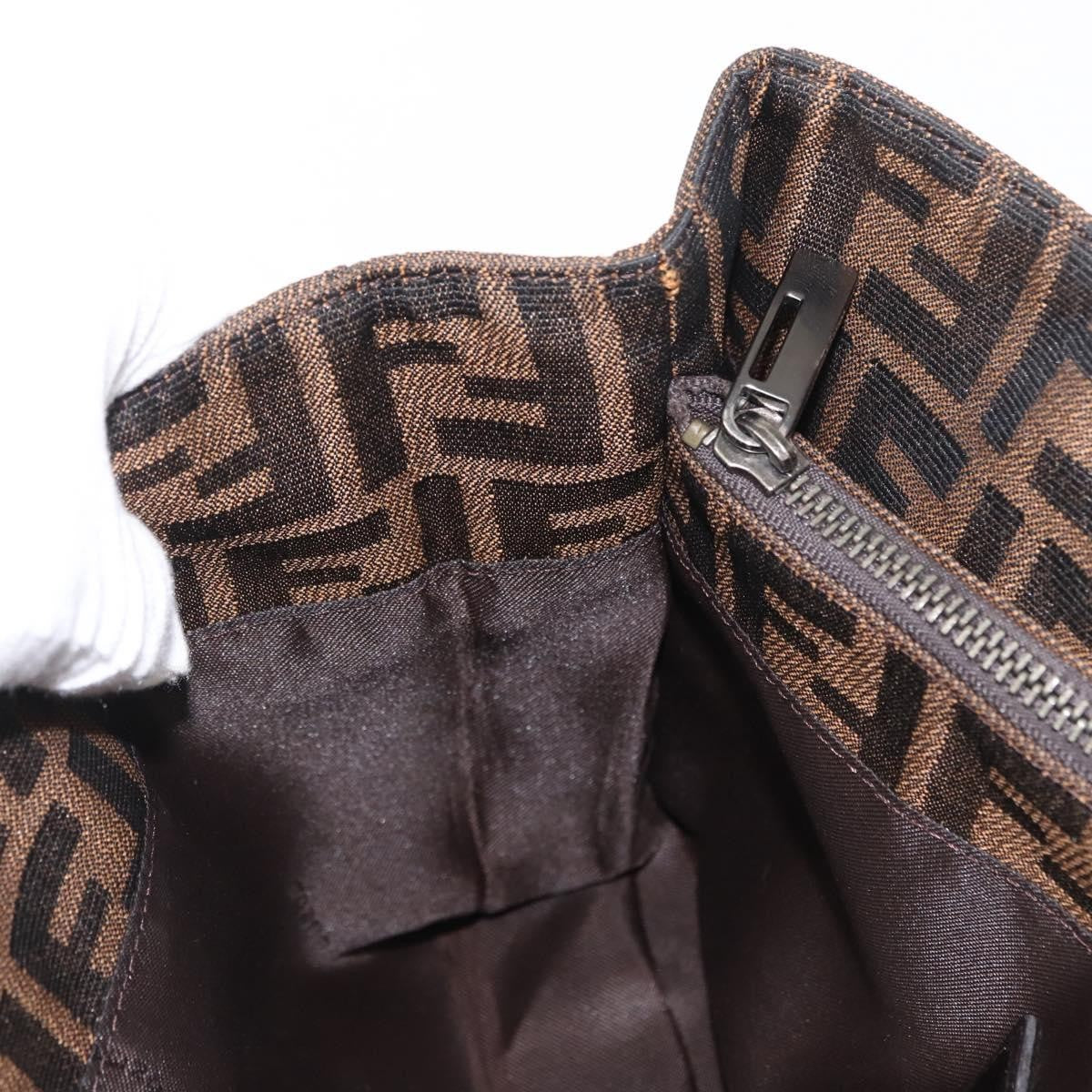Fendi Vintage Open Tote Zucca Canvas, Brown, Canvas, Tote Bag
