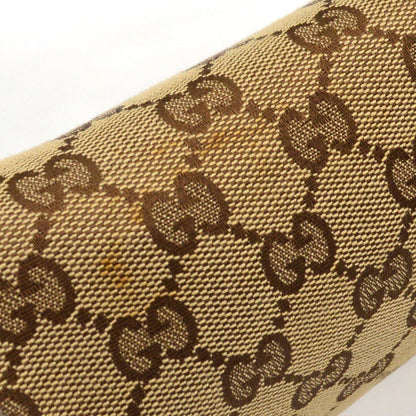 Gucci Jolicoeur Pochette GG Canvas, Beige, Canvas, Clutch