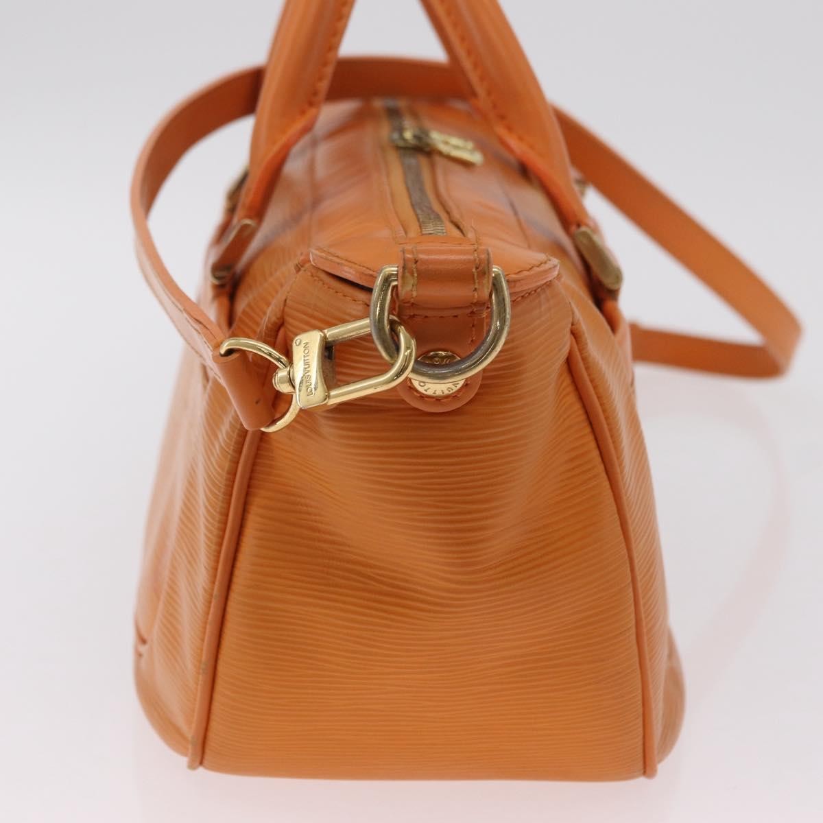 Louis Vuitton Dhanura Epi Leather, Orange, Leather, Handbag