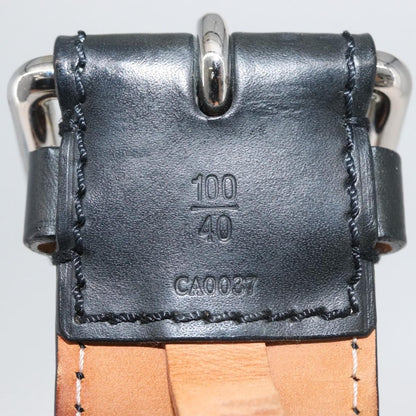 Louis Vuitton Perforated Leather Belt Perforated LV Monogram Leather, Black, Leather, Belt