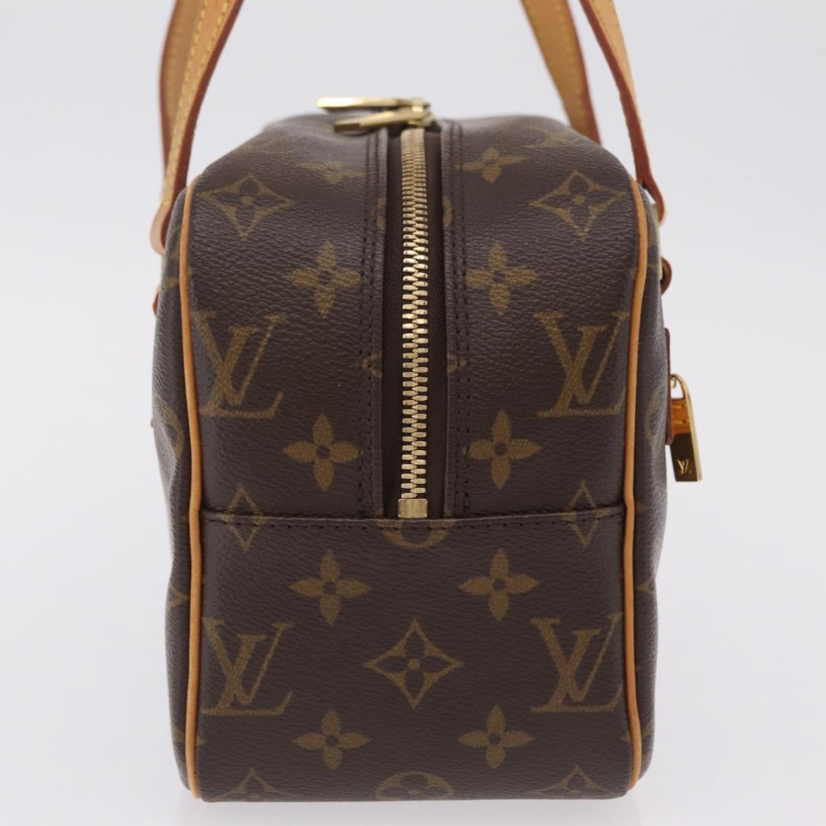 Louis Vuitton Cite Monogram Canvas, Brown, Canvas, Handbag